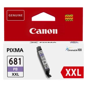 Canon CLI681XXLPB Extra High Yield Photo Blue Ink Cartridge