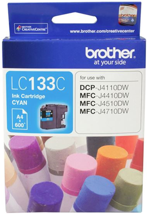 Brother LC133C Cyan Ink Cartridge