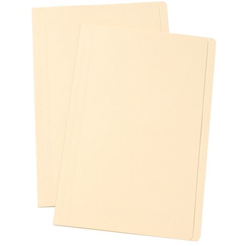 BUFF A4 MANFILE FOLDERS X 100