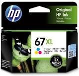 HP 67XL Tri-Colour Ink Cartridge