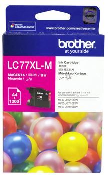 Brother LC77XLM Magenta High Yield Ink Cartridge