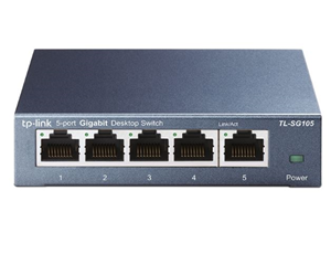 TP-Link SG105 5 Port Gigabit Switch Steel Case