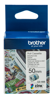 Brother CZ-1005 50mm Printable Roll Cassette