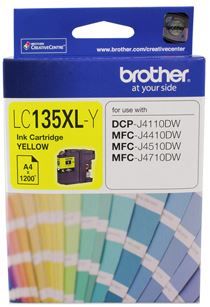 Brother LC135XLY Yel HY Ink