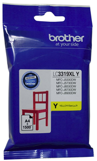 Brother LC3319XLY Yellow High Yield Ink Cartridge