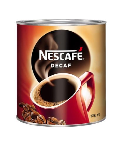 NESCAFE DECAF COFFEE 375G TIN