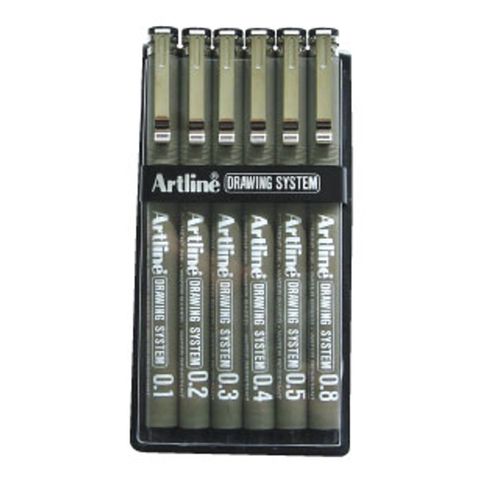 ALINE DRAW SYSTEM PEN X 6