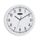 CARVEN WALL CLOCK WHITE 30CM