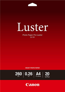 Canon LU-101 A3 Luster 260gsm Photo Paper Pro - 20 Sheets