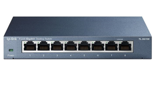 TP-Link SG108 8 Port Gigabit Switch Steel Case