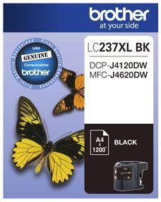 Brother LC237XLBK Black High Yield Ink Cartridge