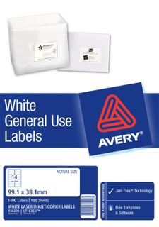 AVERY GENERAL USE LABELS L7163