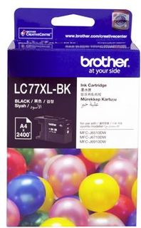 Brother LC77XLBK Black High Yield Ink Cartridge