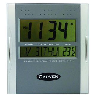 CARVEN DIGITAL CLOCK 210MM