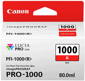 Canon PFI-1000R Red Ink Tank