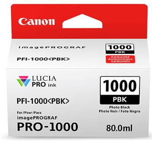 Canon PFI-1000PBK Pigment Black Ink Tank