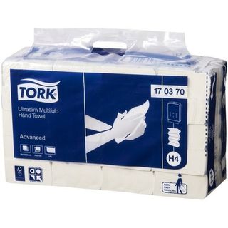 tork ultra slim hand towel 170370, carton of 20