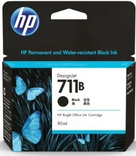 HP 711B 80ML BLACK INK CARTRI