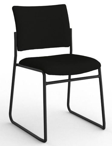 Jump Visitor Chair - Black