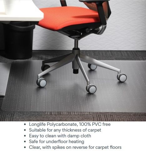 Polycarbonate Rectangle Chairm