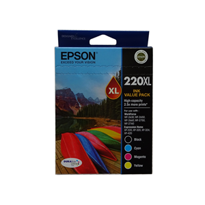 Epson 220 4 HY Ink Value Pk