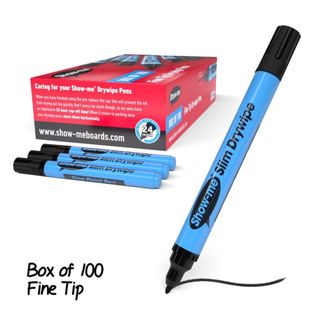 SH-ME WBRD PENS FINE TIP X 100