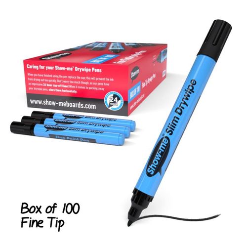 SH-ME WBRD PENS FINE TIP X 100