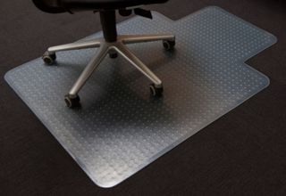 CoverZone Chairmat Keyhole - 900x1200mm