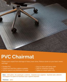 CoverZone Chairmat Keyhole