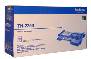 Brother TN-2250 Bk 2.6k Toner