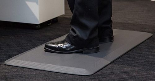 Enhance - Anti-Fatigue Stand Up Desk Mat 990x500mmx19mm Black