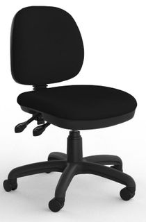 Holly Task Chair - Black PU
