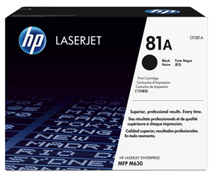 HP 81A Black Toner