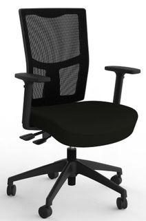 Urban Mesh Chair Black Breathe