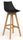 Luna Barstool - Black Breath,