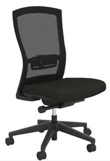 Solace Mesh Chair Black (Boxed)