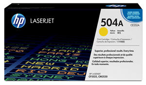 HP 504A Yellow Toner