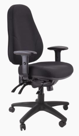 Buro Persona Black Chair w/Pol