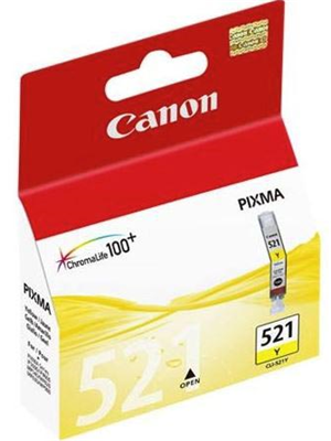 Canon CLI521Y Yellow Ink Cartridge