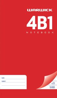 4B1 NOTEBOOK hard cover 64lf