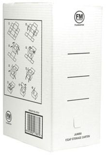 Double White Storage Carton