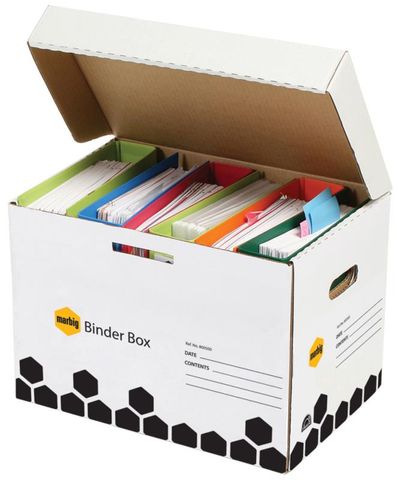 Binder Box. 320x460x330 (LxWxH) up to 20kg.