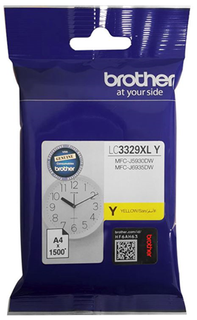 Brother LC3329XLY Yellow High Yield Ink Cartridge