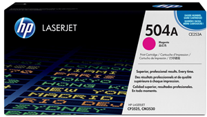 HP 504A Magenta Toner