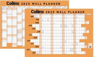 2025 A3 Wall Planner, Unlaminated