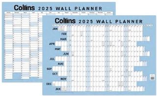 2025 Large Wall Planner 700x990, Unlaminated