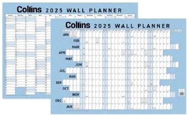 2025 Large Wall Planner 700x990, Unlaminated