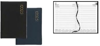 2025 A51E Executive Diary, Black