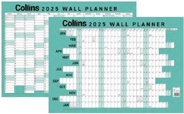 2025 A2 Wall Planner, Unlaminated