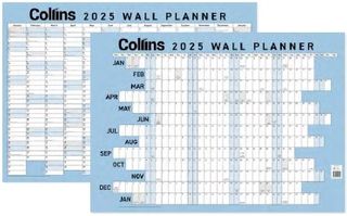 2025 Large Wall Planner 700x900mm, Laminated.